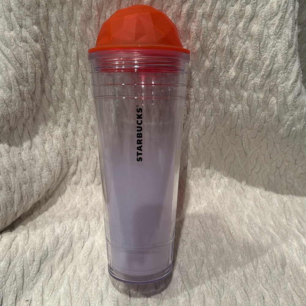 Starbucks Summer 2012 Venti 24 floz Frappuccino Dome Lid Cold Cup LIKE NEW